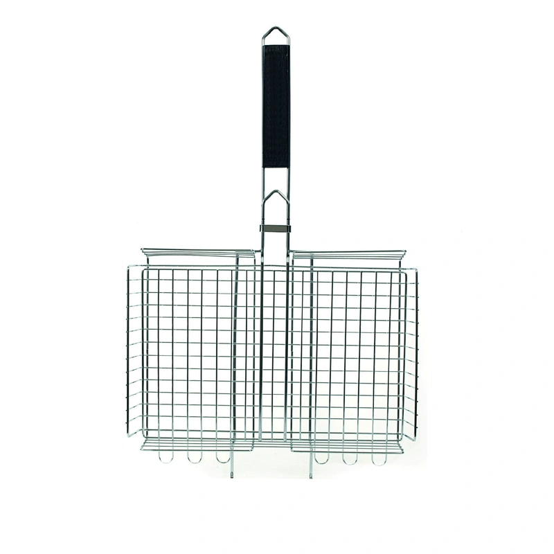 Stainless Steel Grill Vegetable Basket Fish Grilling Basket